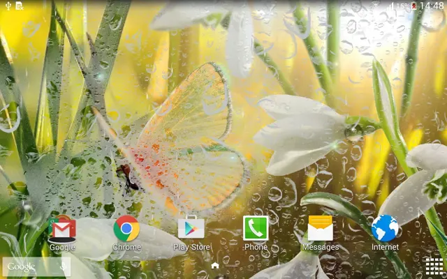 Spring Live Wallpaper android App screenshot 7